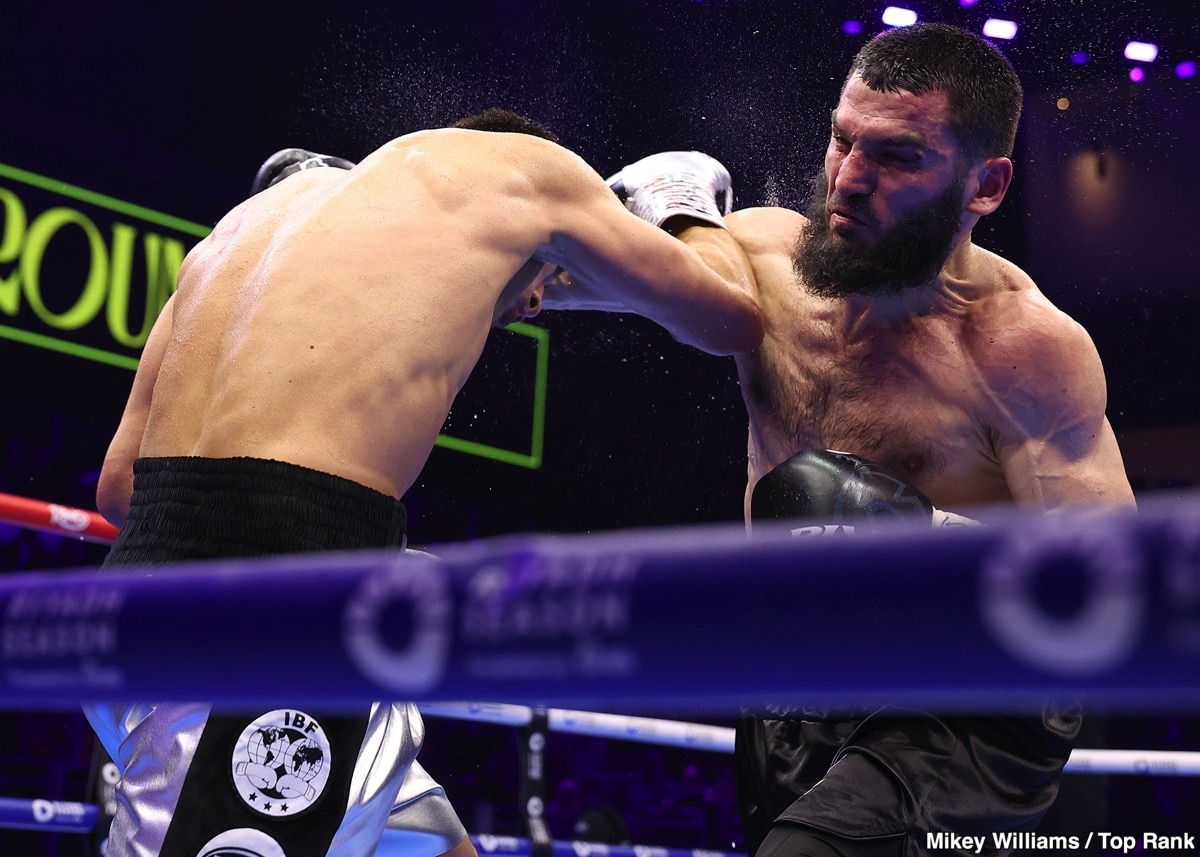 Image: Boxing results: Loss of Bivol Avenge, beats one from Beterbiev on the other hand to Kingdom Arena