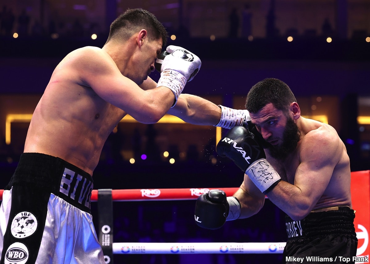 Image: Boxing results: Loss of Bivol Avenge, beats one from Beterbiev on the other hand to Kingdom Arena